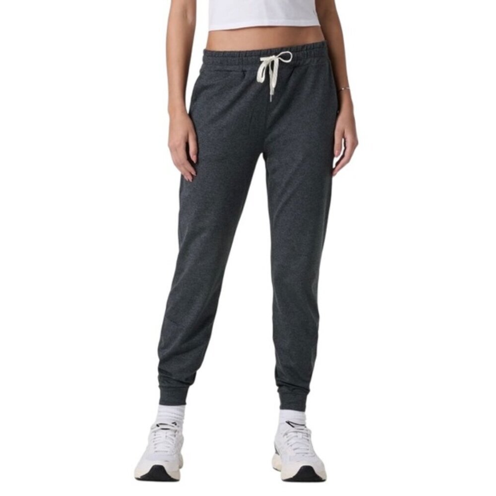 Vuori Performance Jogger Pant Heather Charcoal Grey DreamKnit Joggers Sz Small
